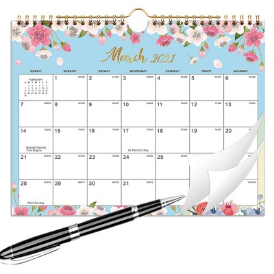 cheap price OEM/ODM 2021-2022 new design print custom wall calendar printing