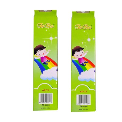 wholesale custom cheap 12 color set wooden pack drawing color pencil