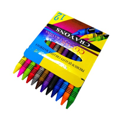 Guangzhou Factory Color Printing New Design custom Cute Art Supplies Non-toxic crayon pen