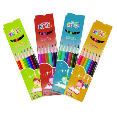 Cheap Price Colorful 24color Non-toxic oil pastel set  wholesale color pencil for kids