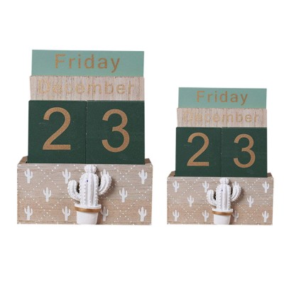 Custom desktop decoration tear-off 365 day daily desk calendars