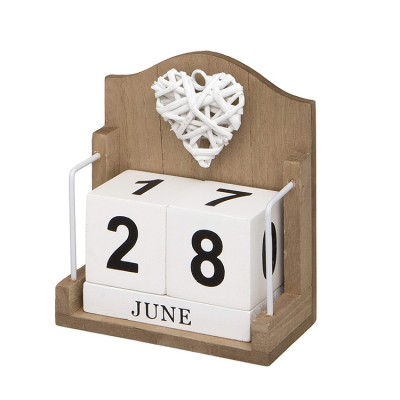 Customized creative table perpetual calendar